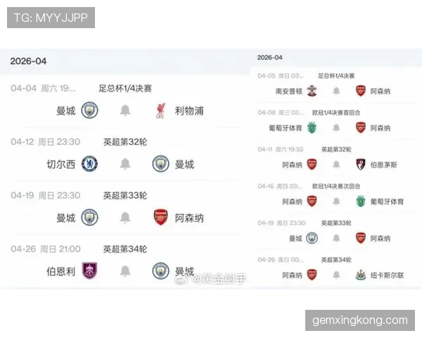 阿森纳关键战稳定性面临考验，起伏表现对争冠形势形成制约